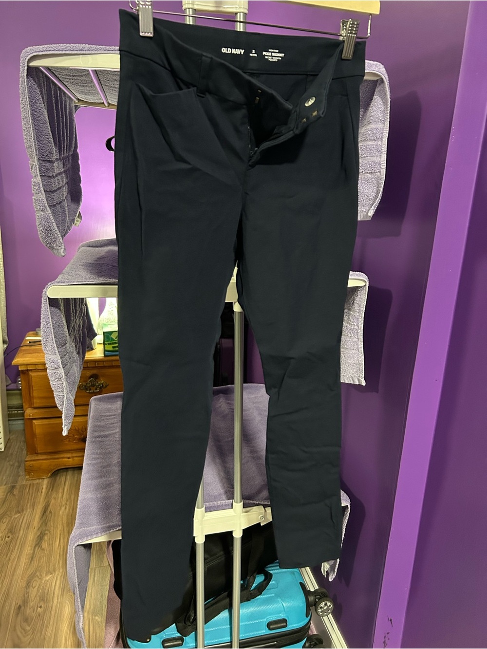 Lot of 7 Old Navy Women’s High Rise Pixie Skinny Size 2 Petite - Picture 3 of 16